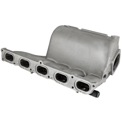 VW 2.5L 5 CYLINDER 20V 07K CAST ALUMINUM INTAKE MANIFOLD - WITH 10 INJECTORS FUEL RAIL