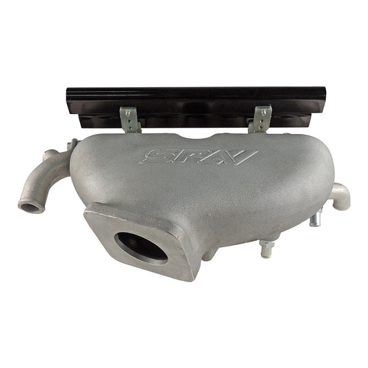 Cast Aluminum Intake Manifold for longitudinal VW/AUDI 1.8T with 8 injectors Fuel Rail Kit (without throttle bolt holes) - PRE SALE