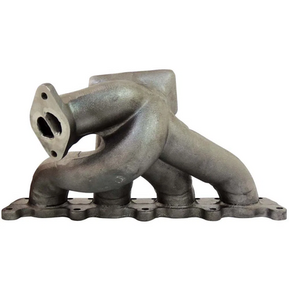 VW B5 T3 top mount turbo twin scroll manifold wastegate "i" + Cast Aluminum Intake Manifold for longitudinal with 8 injectors Fuel Rail Kit (without throttle bolt holes)