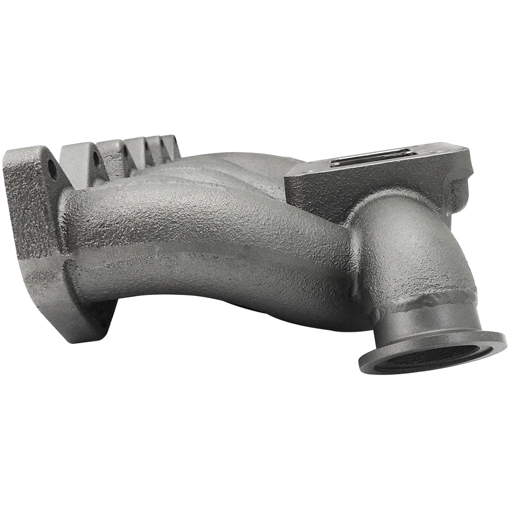 VW VR6 12V OBDI Short Runner Induction Intake Manifold + VW VR6 12V TWIN SCROLL T4 TOP MOUNT TURBO MANIFOLD - DUAL V-BAND WASTEGATES