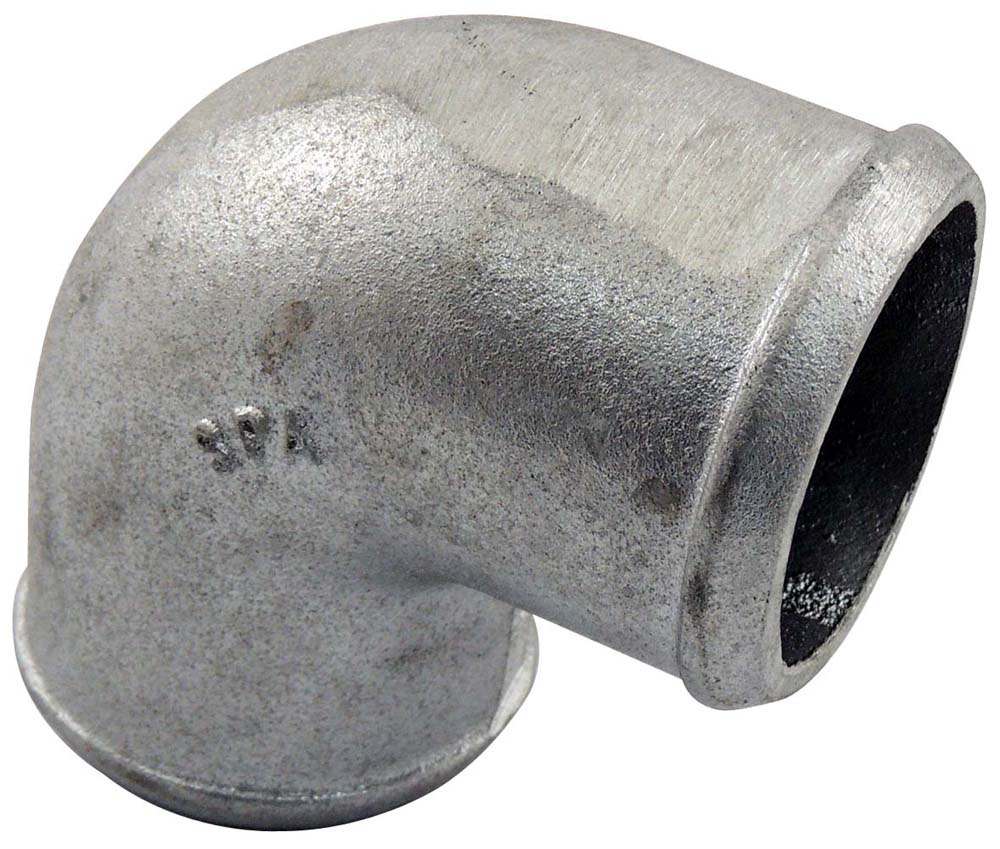 2.75" tight radius 90° elbow intake pipe