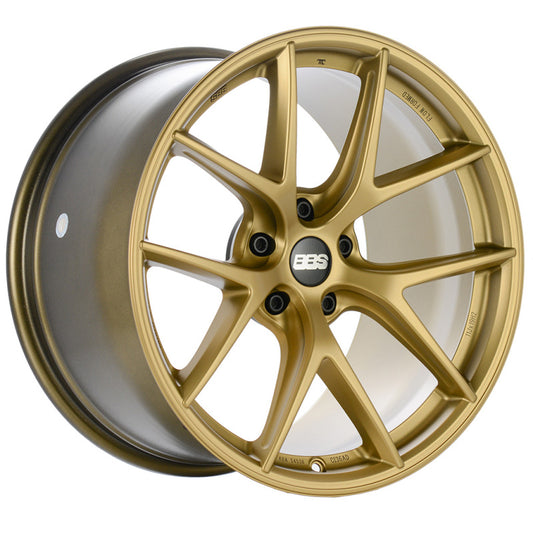 BBS Unlimited CI-R 19x8.5 ET65.5 (Face 0) Satin Gold Wheel