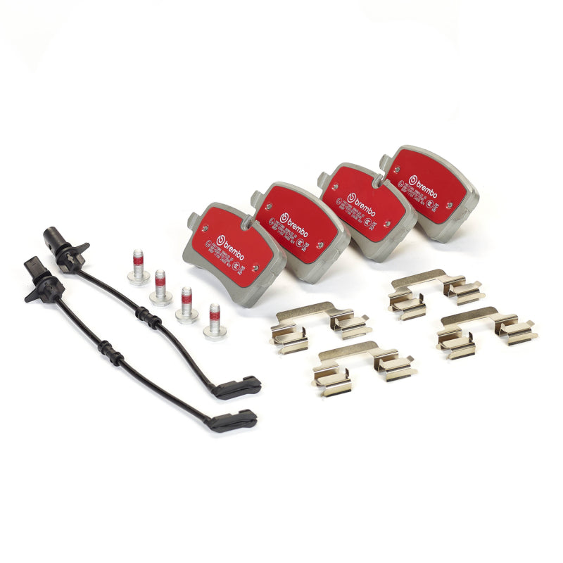 Brembo 07-17 Audi A5 (8T3) / 10-19 Audi A6 C7 (4G2/4GC) Xtra Ceramic Brake Pad - Rear