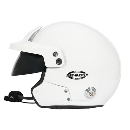 Bell Helmet Mag-10 Rally Sport White (Hans) Sml(57-58) Fia8859-2024