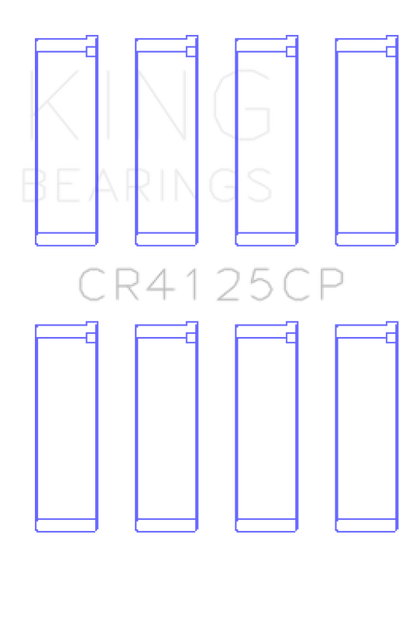 King Subaru EJ20/EJ22/EJ25 (Including Turbo) (0.75 Oversized) Performance Rod Bearing - Set of 4