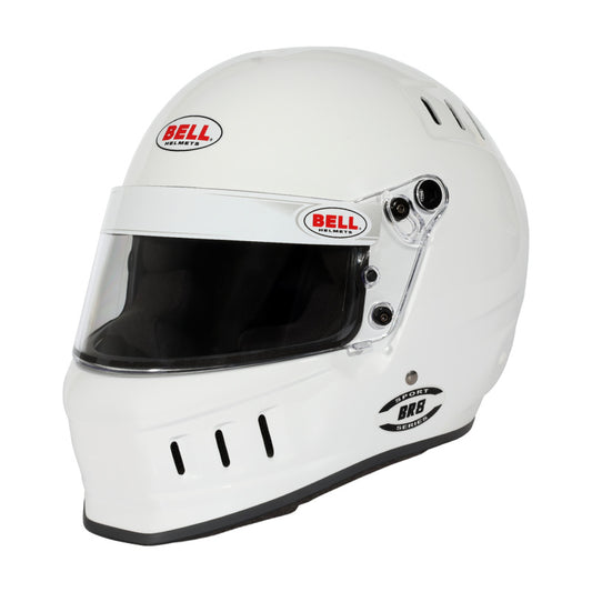 Bell Helmet Br8 White Lrg(60-61) Sa2025