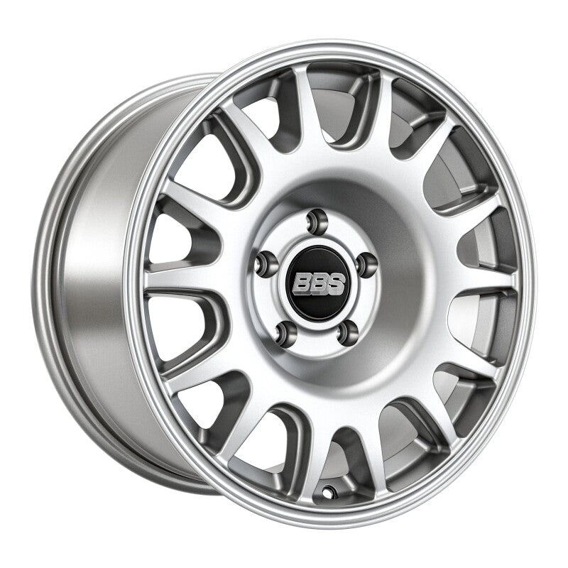 BBS TS-R 18x9in - 5x120 - 72.56 CB - ET30 - Satin Silver Wheel