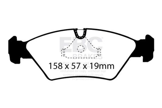 EBC S2 Brake Pad and Rotor Kit