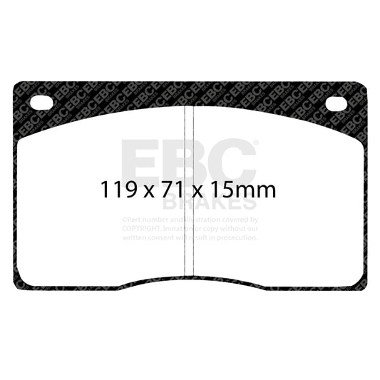 EBC 91-93 Jaguar XJS 4.0 Ultimax2 Front Brake Pads