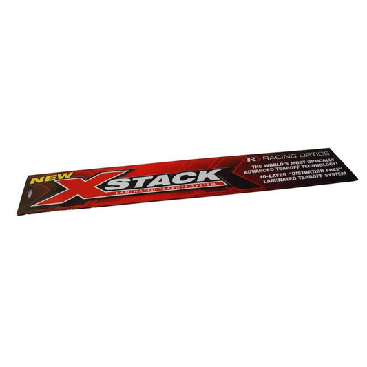 Bell Se07 Tearoffs - Large Tab Racing Optics X Stack (10) 2Mil