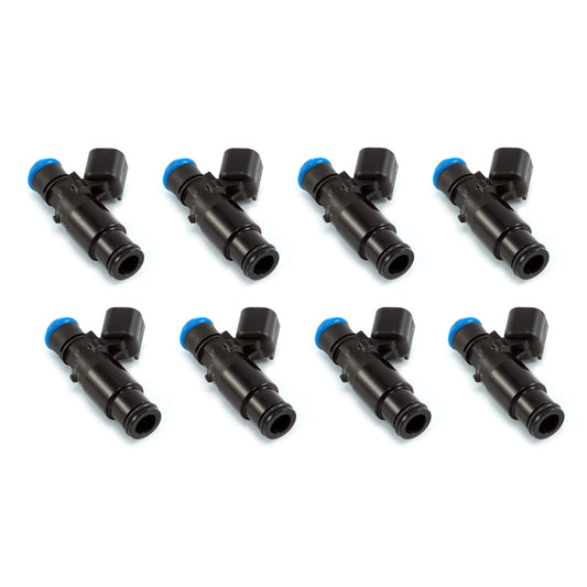 Injector Dynamics 1750-XDS - Dodge 300C SRT-8 6.4L 14mm (Black) BOTTOM Adaptor - Set of 8