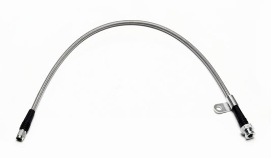 Wilwood flexline 24IN. OAL M10X1 to -3 W/BRACKET L/H