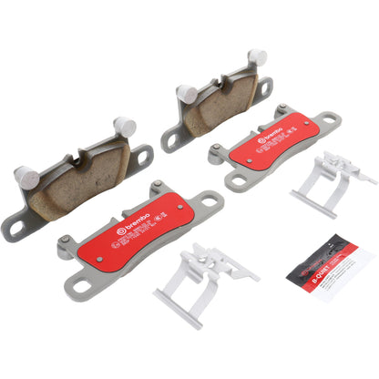 Brembo 10-18 Porsche Cayenne (92A) / 2019+ Porsche Taycan (Y1A) Xtra Ceramic Brake Pad - Rear