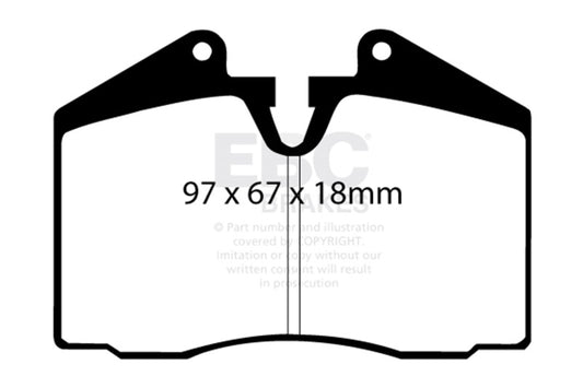 EBC S9 Brake Pad and Rotor Kit