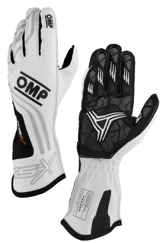 OMP KS-X GLOVES FIA 8877-2022 WHITE SIZE XL