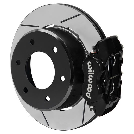 Wilwood 71-91 Chevy Blazer Forged Dynalite Rear Brake Kit w/ 12.19in Slotted Rotor - Black