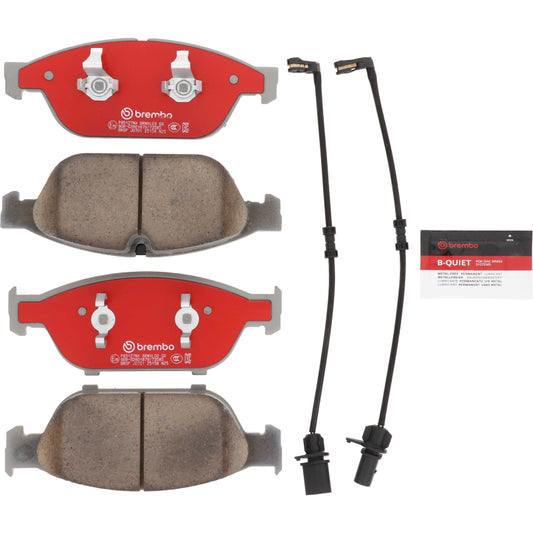 Brembo 10-19 Audi A6 C7 (4G2/4GC) / 09-19 Audi A8 D4  Xtra Ceramic Brake Pad - Front