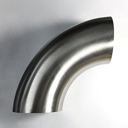 Stainless Bros 1.625in Inconel 625 90 Deg Mandrel Bend Elbow 1.5D - .047in Wall - No Leg