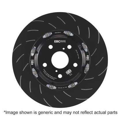 EBC Racing 23-24 Nissan Z (RZ34) Performance 3.0TT Front 355mm 2 Pc Rotor Replacement (Pair)