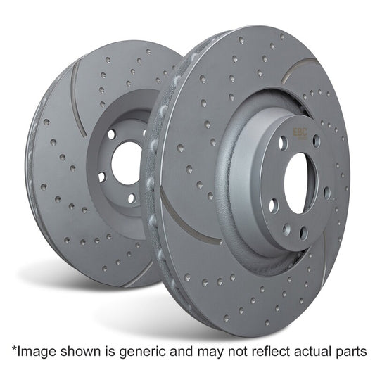 EBC 91-96 Dodge Stealth 3.0 2WD GD Sport Rear Rotors