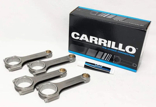 Carrillo Mitsubishi 4G63 2nd Gen 153mm Stroke Pro-H 3/8 CARR Con Rods w/ Hardware CUSTOM ORDER ONLY
