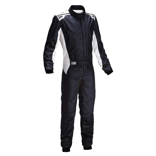 OMP ONE-S OVERALL NAVY BLUE/ORANGE SIZE 64 FIA 8856-2018 + SFI