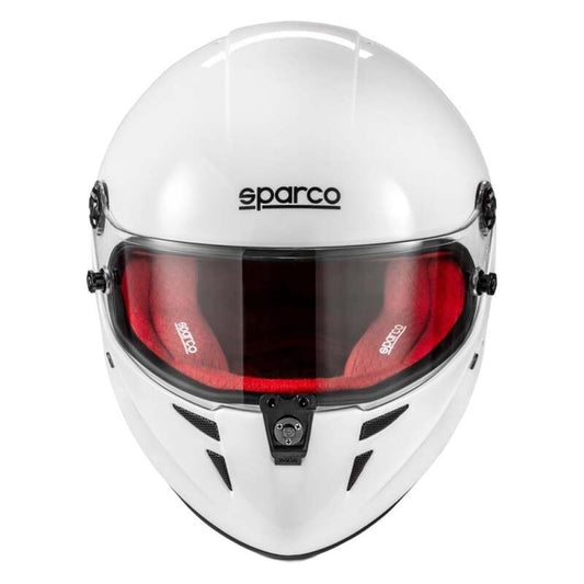 Sparco Stealth RF Helmet - Large - White/Red