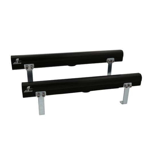 Aeromotive Edelbrock SBC Victor E Fuel Rails - Black