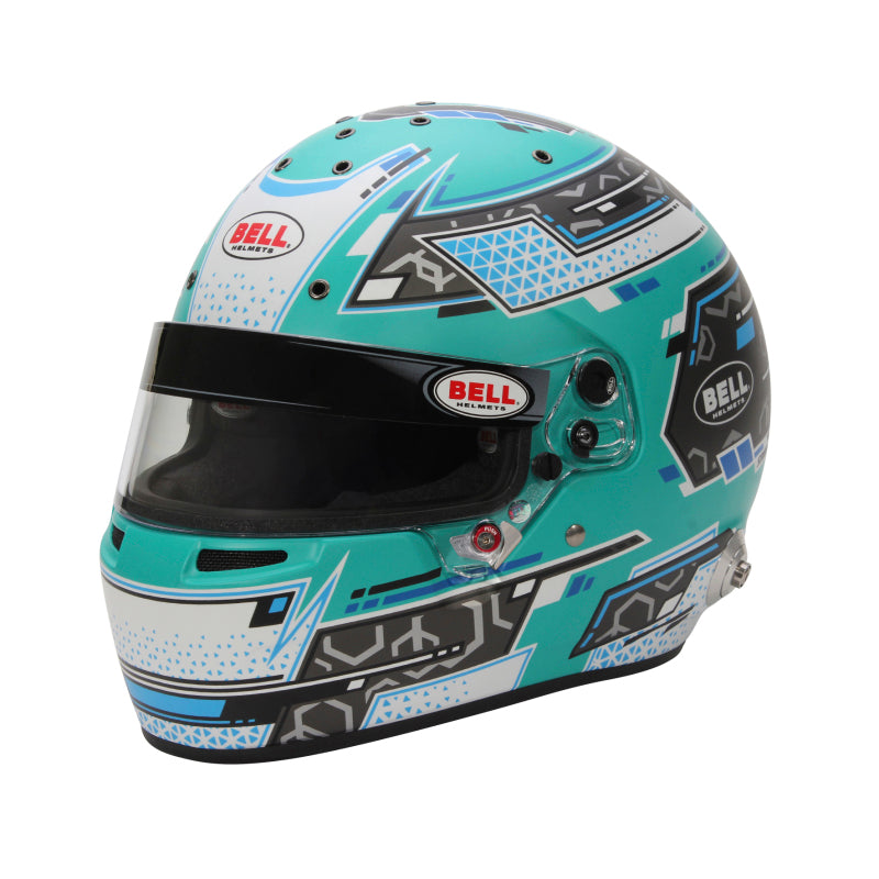 Bell Helmet Rs7 Stamina Anthracite/Red (Hans) 56(7) Fia8859-2024/Sa2025