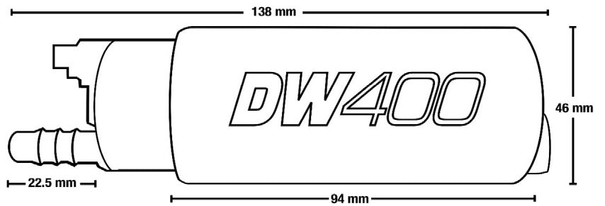 Nuke Performance - Deatschwerks DW400 in-tank fuel pump kit