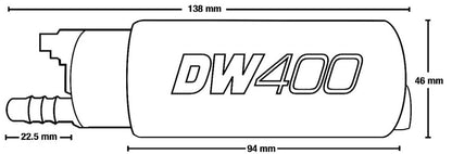 Nuke Performance - Deatschwerks DW400 in-tank fuel pump kit
