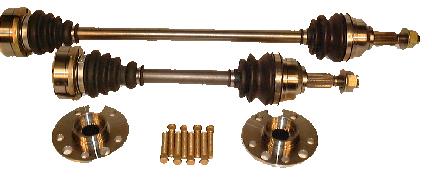 DSS Volkswagen 1993-1998 Golf / GTI / Jetta / Corrado VR6 (5-Speed) 500HP Level 3 Axle/Hub kit VW63