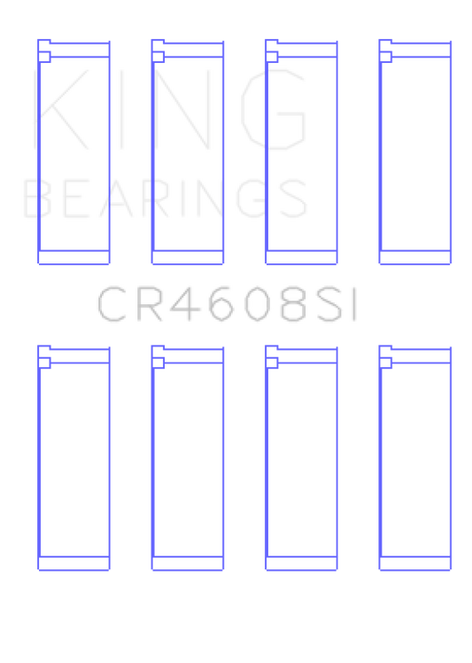 King Engine Bearings Toyota 2ZZ-GE (Size .025) Connecting Rod Bearing Set (Set of 4)