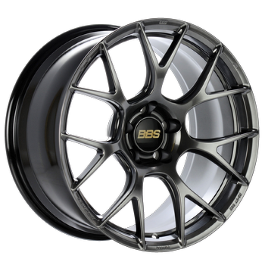 BBS RE-V7 18x9 5x114.3 ET45 Diamond Black Wheel -82mm PFS/Clip Required