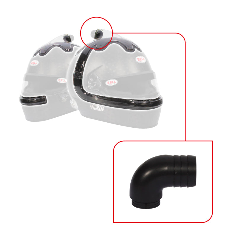 Bell FORCED AIR TOP/SIDE/90 DEGREE NOZZLE KIT - - Clear