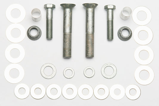 Wilwood bolt kit bracket 1/2-20 fhcs 3/8-24 hhcs W/NUTS/SHIMS