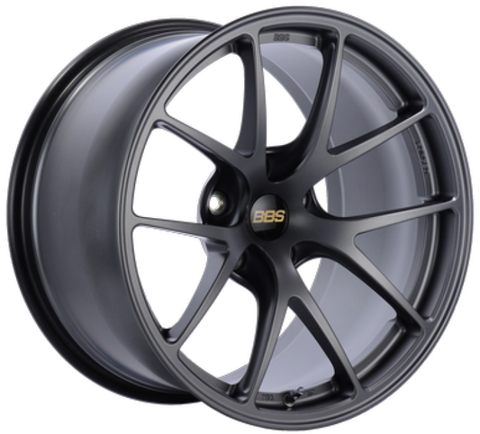 BBS RI-A 18x10 5x130 ET58 CB71.6 Matte Graphite Wheel -82mm PFS/Clip Required