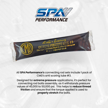 Fiat Coupe / Lancia 2.4 20V 144mm x 20mm High Performance Connecting Rod Set 3/8" bolt (700hp)