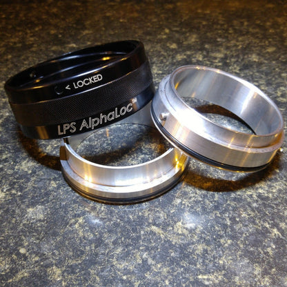 LPS AlphaLoc 2.5" Black Intercooler and Coolant Tube Coupler