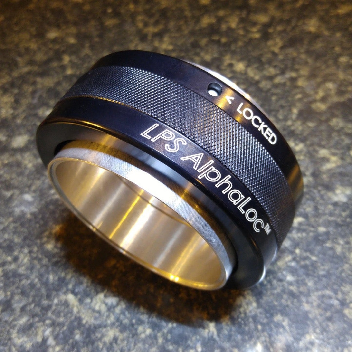 LPS AlphaLoc 3.5" Black Intercooler and Coolant Tube Coupler